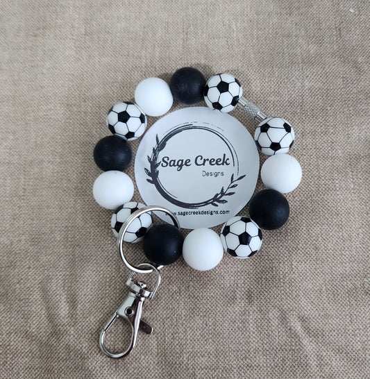 Soccer Key Ring