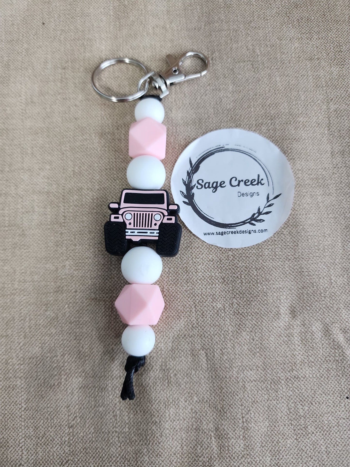 Jeep Straight keyring