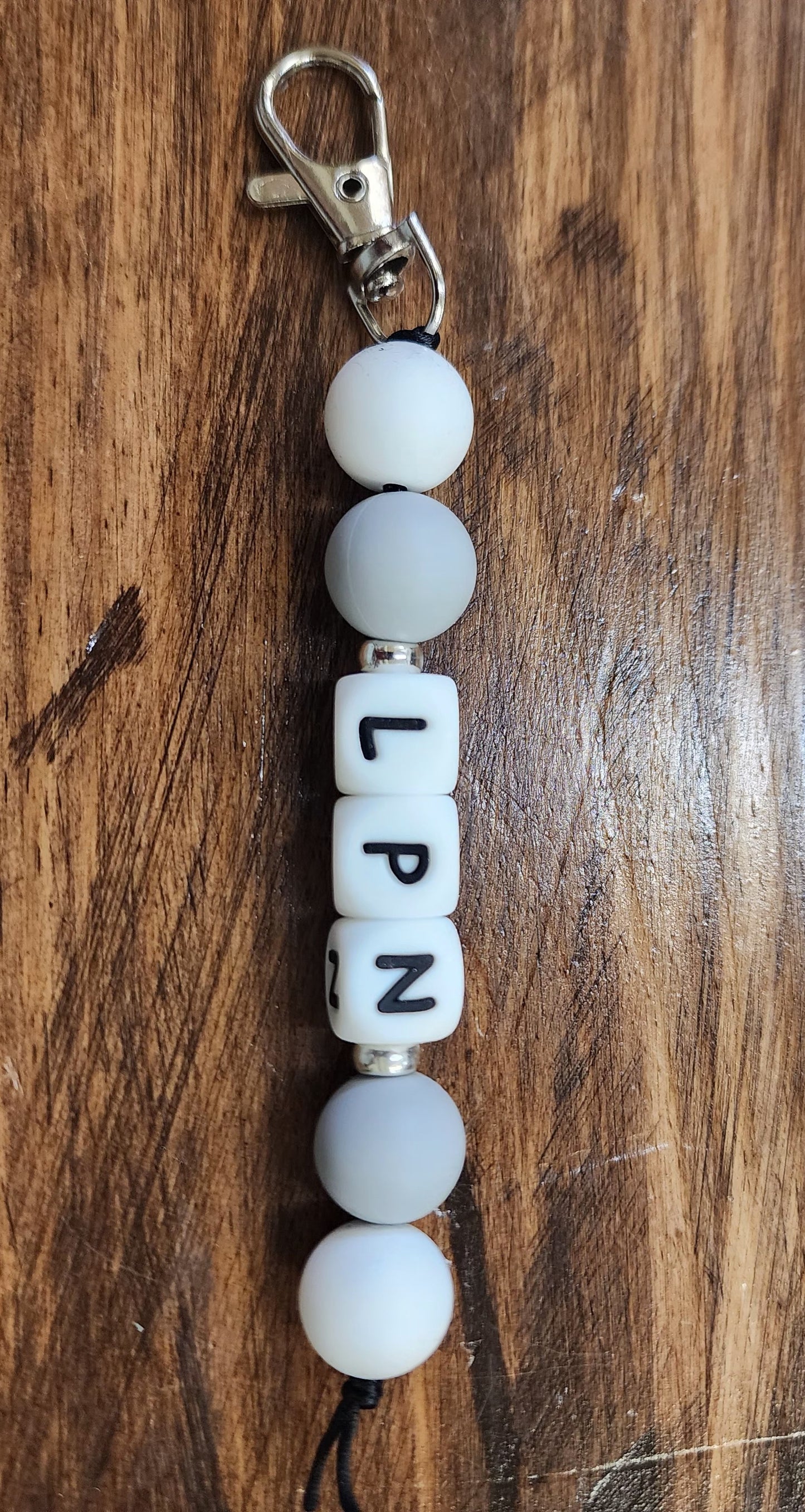 Silicone letters tags