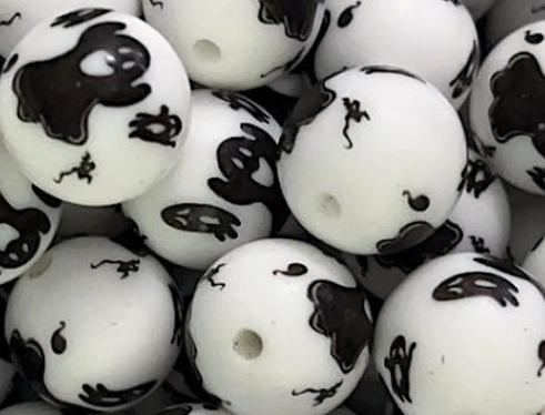 BOO-Who 15mm Silicone bead