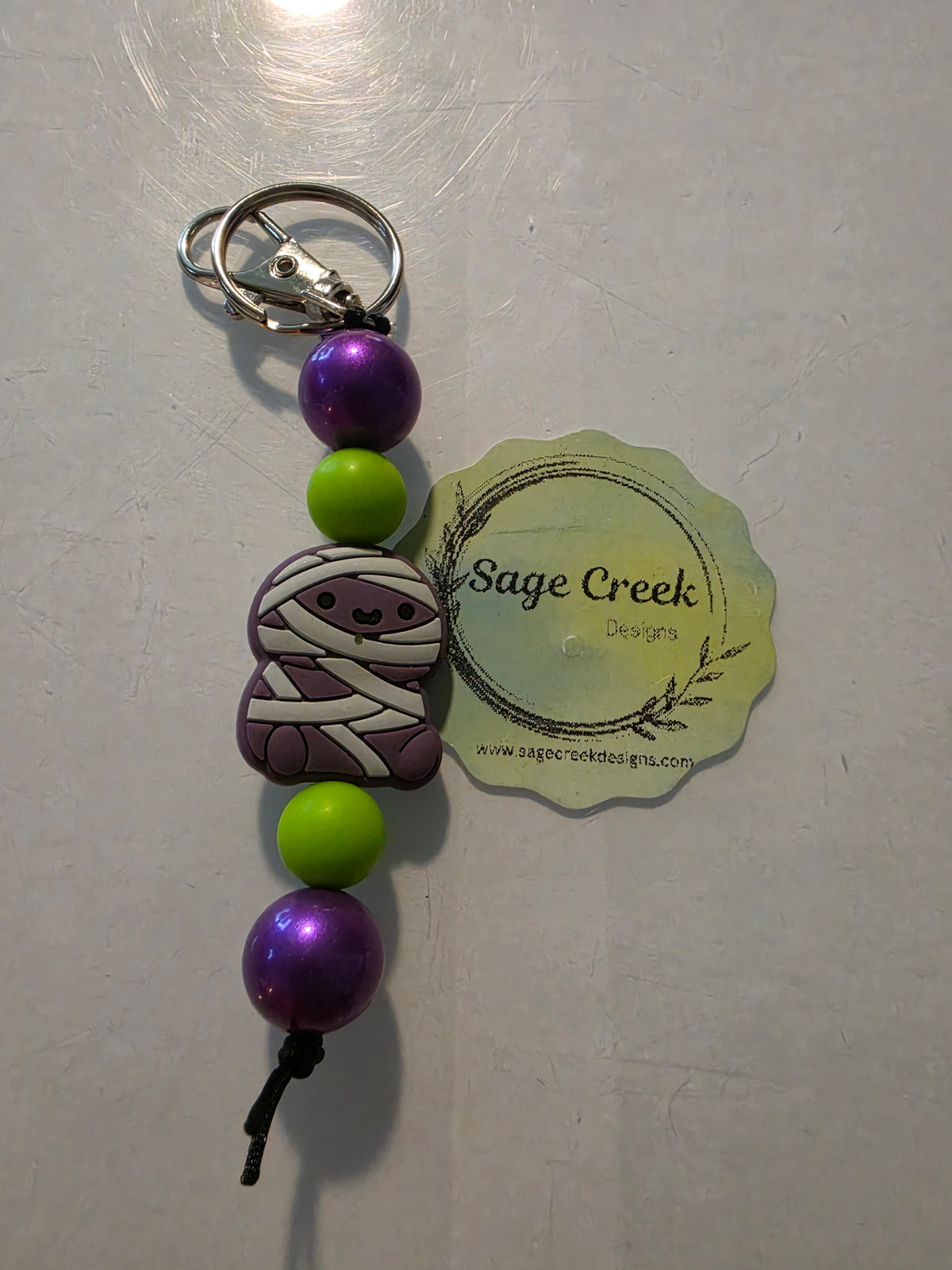 Mummy Ghost Keyring