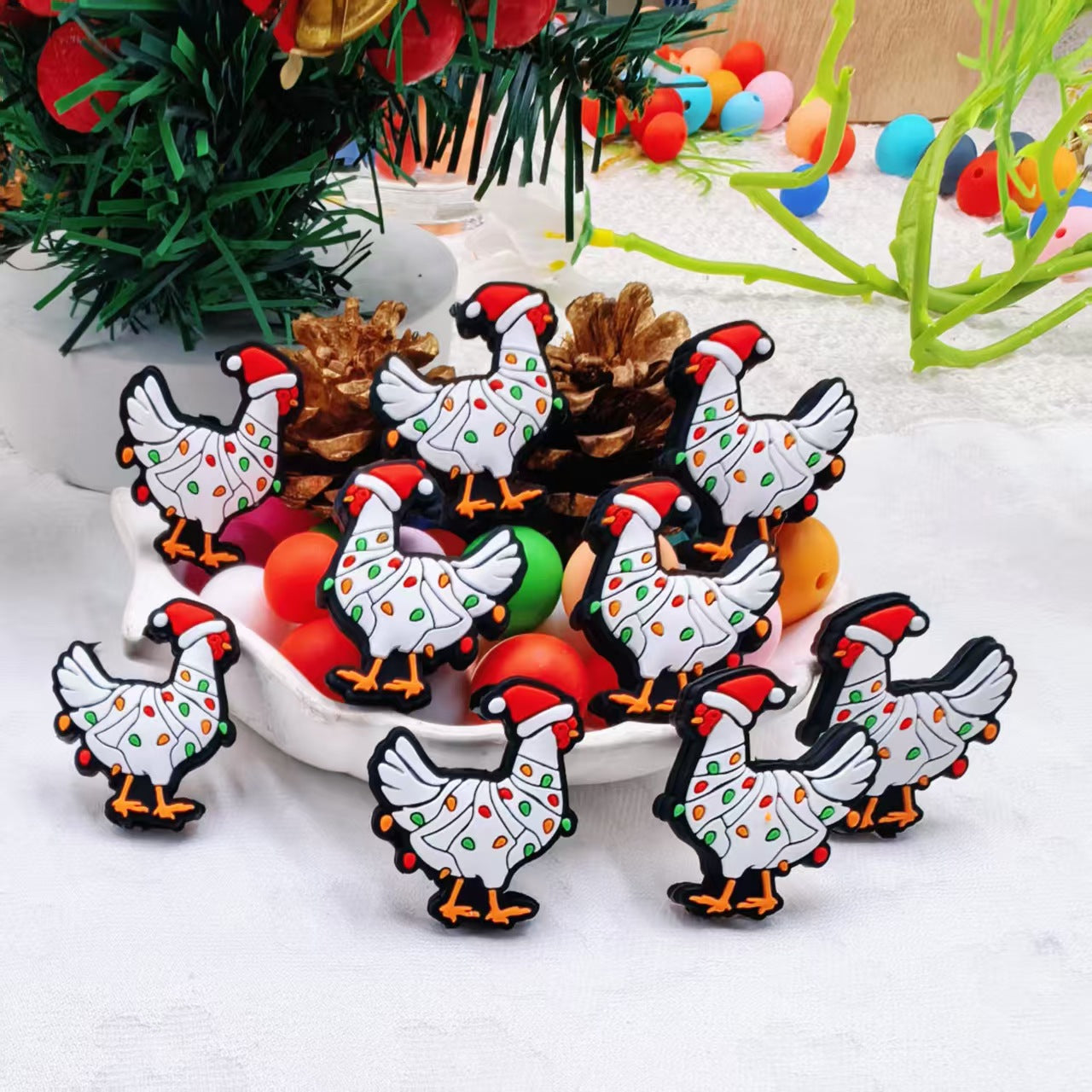 Christmas Chicken Focal