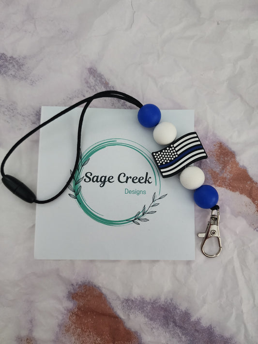 Back the Blue freshie hanger