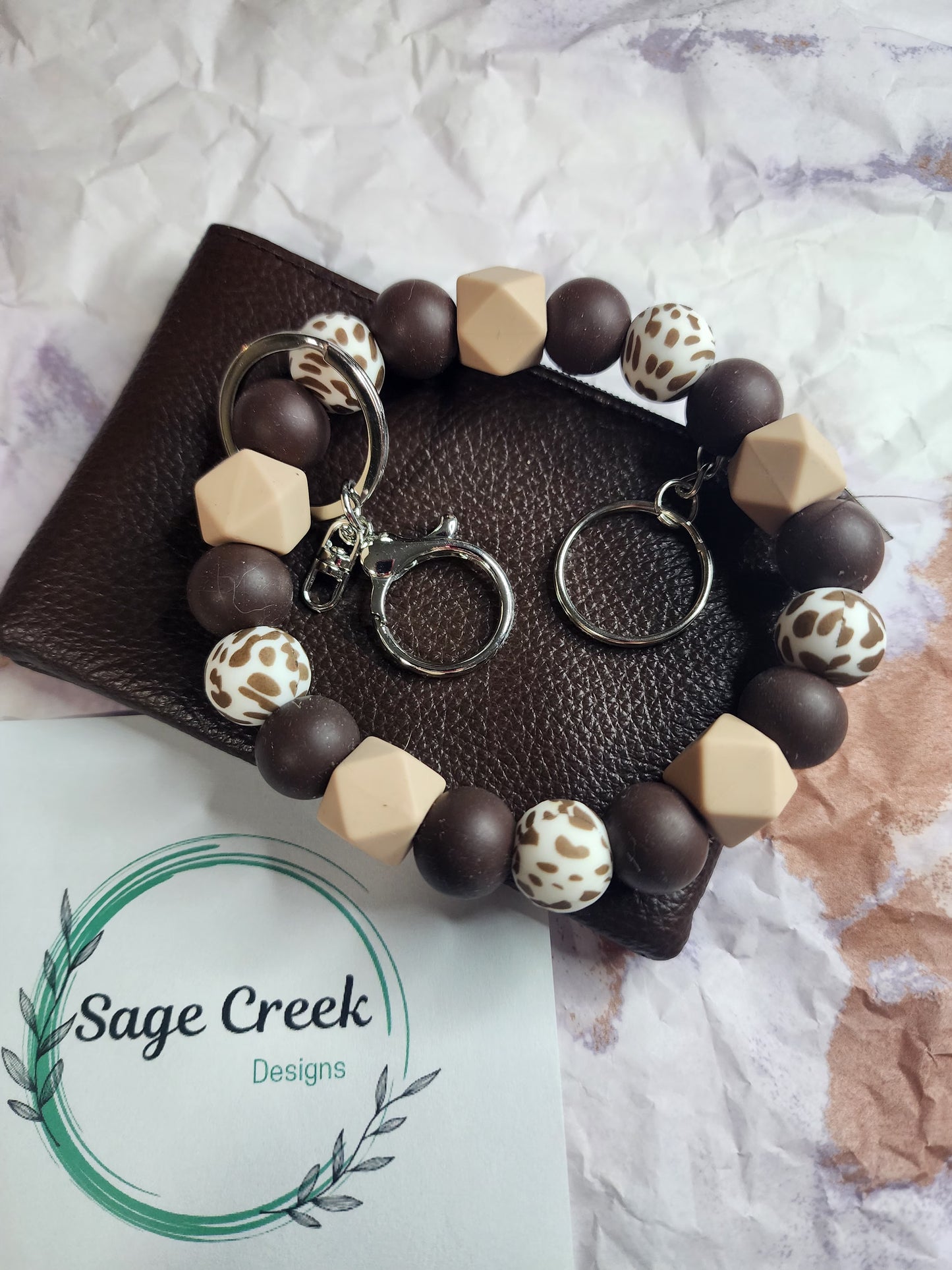 Change purse with wristlet